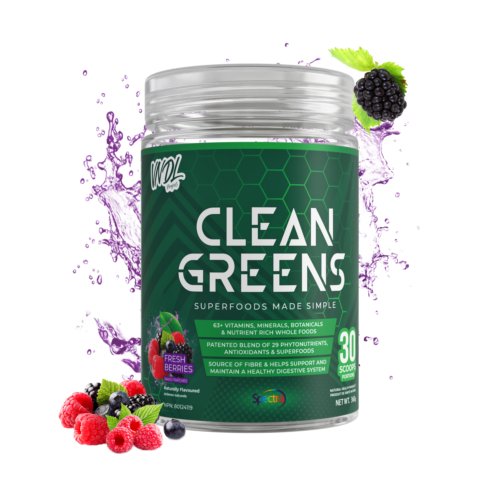 CLEAN GREENS - SUPERFOODS MADE SIMPLE