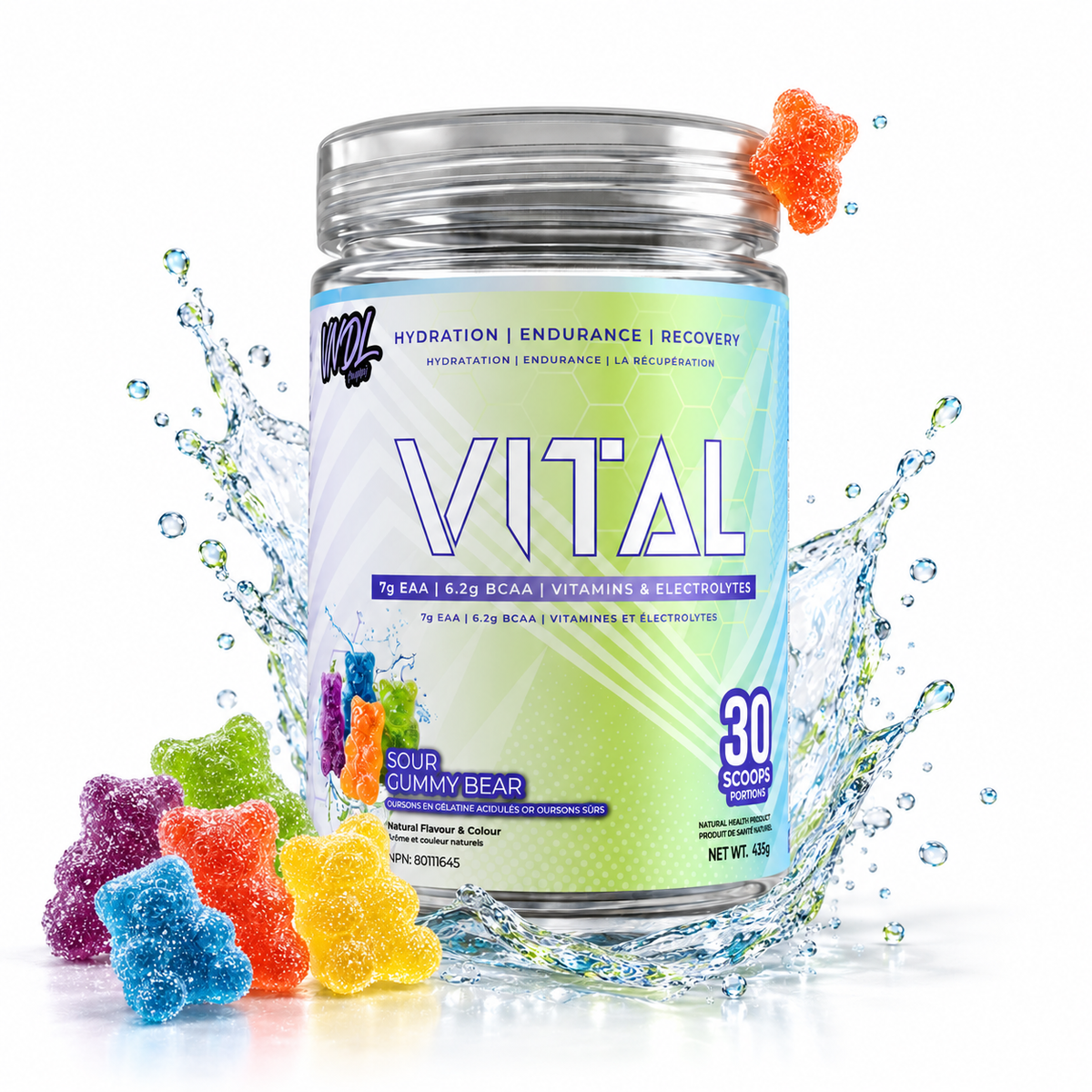 VITAL EAA recovery drink in Sour Gummy Bear