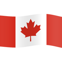 Canadian flag, made in Canada