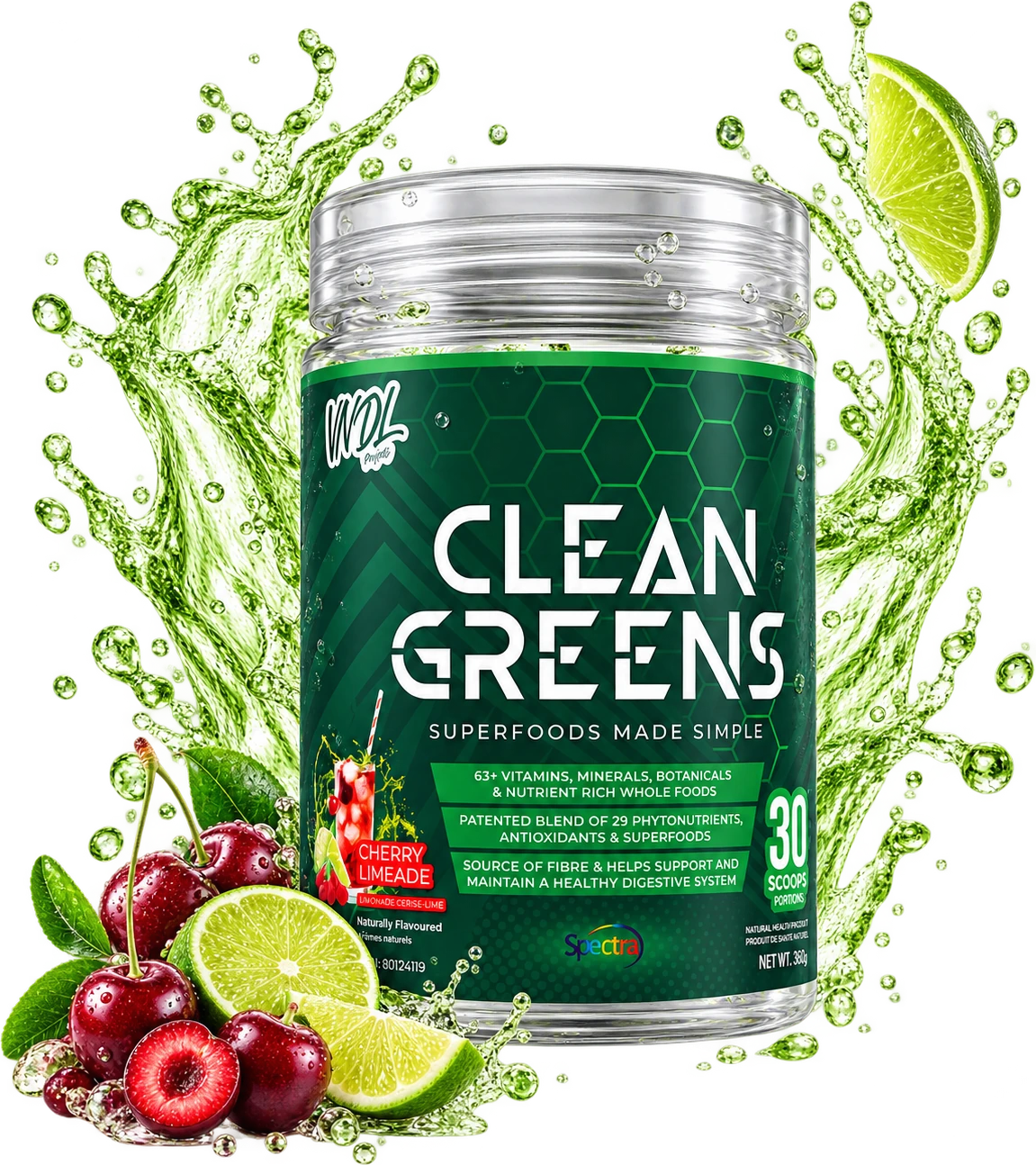 VNDL Clean Greens, superfoods made simple